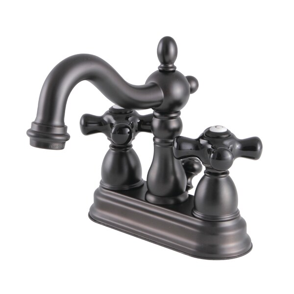 4" Centerset Bathroom Faucet, Oil Rubbed Bronze